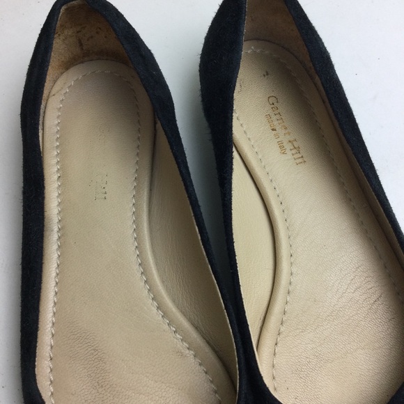 Garnet Hill Signature Black Italian Suede Ballet Flats Size 6.5 - Picture 11 of 11